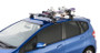 Rhino-Rack Universal Ski/Snowboard Carrier - Fits 3 Pairs of Skis or 2 Snowboards - Black
