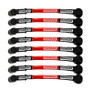 Moroso 11in Long Sleeved Coil On Plug Ultra Spark Plug Wire Set - Red