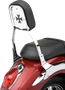Backrest Insert Cross Chrome Fits Std