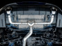 AWE Tuning Subaru BRZ/ Toyota GR86/ Toyota 86 Track Edition Cat-Back Exhaust- Chrome Silver Tips