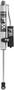 Fox 14-22 Ram 3500 2.0 Performance Series Smooth Body R/R Rear Shock - 4-6in Lift