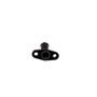 Fleece Performance Universal 45 Degree Turbo Drain Nipple w/ O-ring