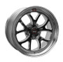 Weld S76 17x7 / 5x120 BP / 4.2in. BS Black Wheel (Medium Pad) - Non-Beadlock