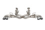 Corsa 2020-2025 Corvette C8 3in Valved Cat-Back 4.5in Pol Quad Tips - Fits Factory NPP Exhaust