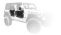 Body Armor 4x4 2018+ Jeep Wrangler JL and Gladiator JT Trail Doors Front Pair