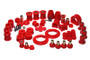 Energy Suspension 00-02 Toyota 4Runner 4WD Red Hyper-Flex Master Bushing Set