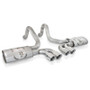 Stainless Works 1997-04 Corvette C5 3in Axle Back Quad 3-1/2in Slash-Cut Tips