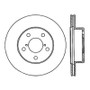 StopTech Power Slot 05-07 STi Rear Left Slotted Rotor