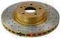 DBA 00-05 Ford Excursion Front Drilled & Slotted 4000 Series Rotor