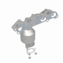 MagnaFlow Direct Fit Catalytic Converter 01-02 Kia Rio 1.5L