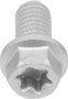 Dacromet Plated 8mm Flange Bolts 6x12mm 10/pk