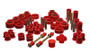 Energy Suspension 88-98 Chevy/GMC 4WD Red Hyper-flex Master Bushing Set