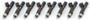 Edelbrock Fuel Injectors 41 Lb/Hr Ev14 Uscar (Set of Eight)