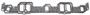 Edelbrock Intake Gaskets Chevrolet 348/409 Inwin for Small Port Cylinder Heads