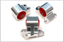 Innovative 92-95 Civic B/D Series Black Aluminum Mounts 75A Bushings (3 Bolt)