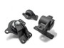 Innovative 05-08 Honda FIT/JAZZ L-Series Black Steel Mounts 75A Bushings (Auto Trans)