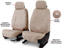 Covercraft 06-09 Dodge Ram Polycotton SeatSaver Custom Front Row Seat Covers - Taupe