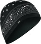 Sportflex Beanie Black Paisley