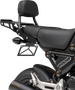 Sissy Bar Luggage Rack Black Hon Grom