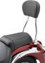 Std Round Sissy Bar W/pad Chrome Yam V Star 1100 99-09