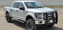 Go Rhino 15-17 Ford F-150 (Excl. ACC Models) 3000 Series StepGuard Center Grille + Brsh Grd - Chrome