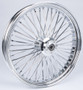 Fr 48-spk Dd Chrome 23x3.5 Wg-hub 1" Axl 00 Ltr