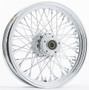 Rr 60-spk Chrome 16x5.5 Wide-hub 3/4" Axl 00 Ltr