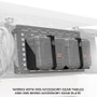 Go Rhino XVenture Gear Hard Case Mount Large 20in. (Mount ONLY for XRS/SRM Racks) - Tex. Blk