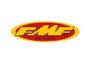 FMF Racing Authorized Dealer Sticker (Yel/Red) (Individual)