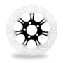 Performance Machine Disc/Carr 11.8 Virtue Rear Right - Contrast Cut Platinum