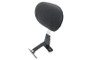 Mustang 08-21 Harley FL Touring Driver Backrest Kit w/Black Pearls - Black