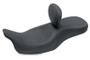 Mustang 08-21 Harley Electra Glide,Rd Glide,Rd King,Str Glide Harley Super Touring 1PC Seat- Black