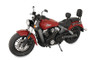 Mustang 15-21 Indian Scout Standard Touring Solo Seat w/Driver Backrest - Black
