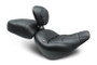 Mustang 18-21 Harley Street Bob Standard Touring Recessed Pass Seat - Black