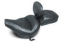Mustang 18-21 Harley Heritage Classic Standard Deluxe Touring Recessed Passenger Seat - Black