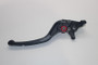 CRG 05-06 Kawasaki ZX6R/ RR/ 04-20 Suzuki GSXR600-1000R/ 06-17 Triumph Brake Lever -Std Black