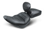 Mustang 18-21 Harley Softail Slim Standard Touring Recessed Passenger Seat - Black