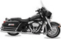 Mustang 08-21 Harley Electra Glide Std,Rd Glide,Rd King,Str Glide Solo Seat w/Diamond Stitch - Black