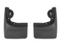 WeatherTech 22-23 Ford F-150 Lightning No Drill Rear MudFlaps - Black