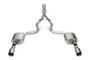 Corsa 24+ Ford Mustang GT Xtreme CatBack Exhaust Sys 3.0in Dual Rear Exit w/4.5in Straight Cut Tips