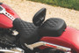 Mustang Harley Sissy Bar Pad for HD Detachable Sissy Bar(9 inch x 8 inch) - Black
