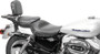 Mustang 04-21 Harley Sportster Wide Touring 1PC Seat w/Studs- Black