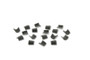Ferrea Dodge 2.4L 16V (A853) .6mm / Radial Groove Steel Valve Locks - Set of 16