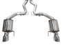 AWE Tuning 2024 Ford Mustang GT Fastback S650 RWD Touring Catback Exhaust w/ Dual Chrome Silver Tips