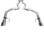 AWE 2024 Ford Mustang GT Fastback S650 RWD Track Edition Cat-Back Exhaust w/ Dual Chrome Silver Tips