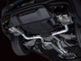 AWE 2024 Ford Mustang GT Fastback S650 RWD SwitchPath Cat-Back Exhaust w/ Quad Diamond Black Tips