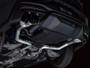 AWE 2024 Ford Mustang GT Fastback S650 RWD Track Edition Cat-Back Exhaust w/ Quad Diamond Black Tips