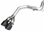 AWE 2024 Ford Mustang Dark Horse S650 RWD Track Edition Cat-Back Exhaust w/ Quad Diamond Black Tips