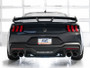 AWE 2024 Ford Mustang Dark Horse S650 RWD Track Edition Cat-Back Exhaust w/ Quad Chrome Silver Tips