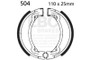EBC 04-05 United Motors Zyclone 50 Rear Left FA-SFA-TT-X Brake Pads